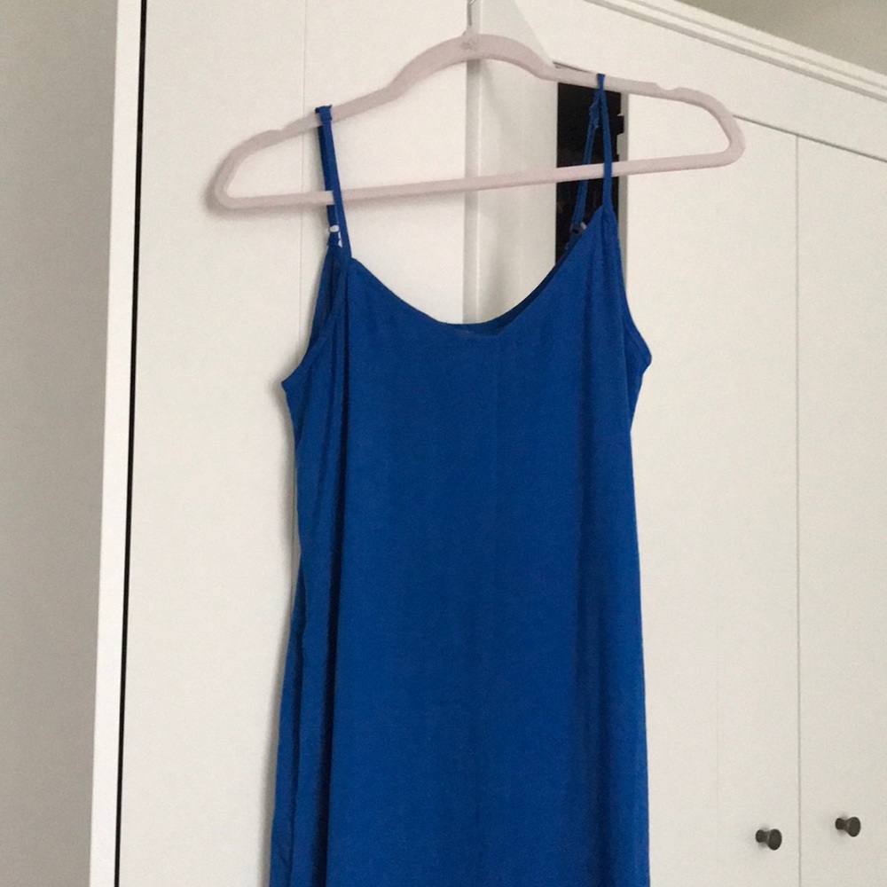 Aerie blue slip dress